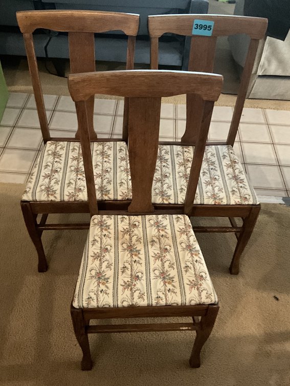 4 Wood Chairs