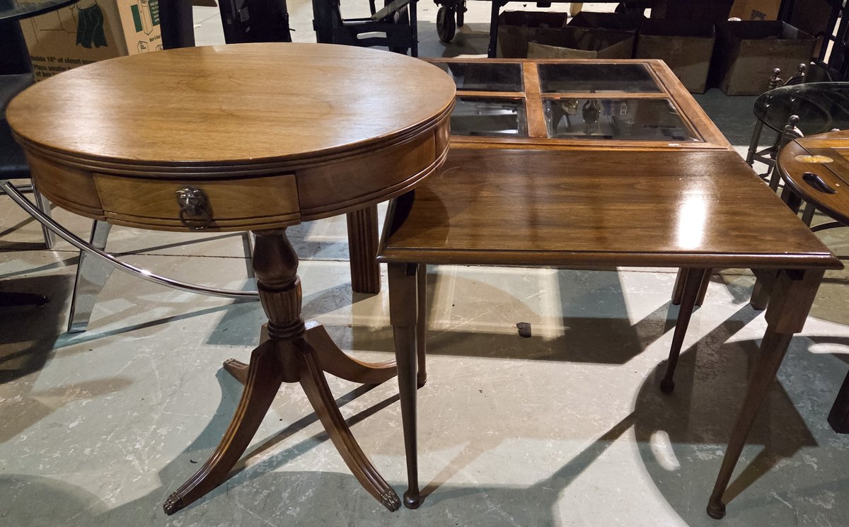 2 Wooden End Tables