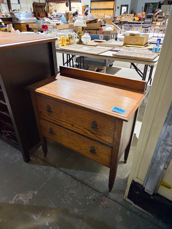 Tiger Oak Dresser