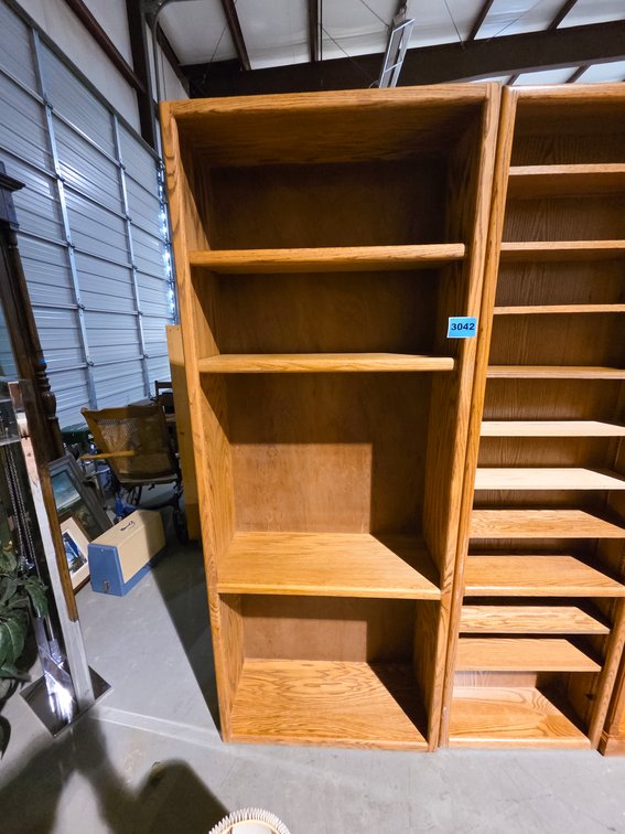 Tall Oak Bookshelf