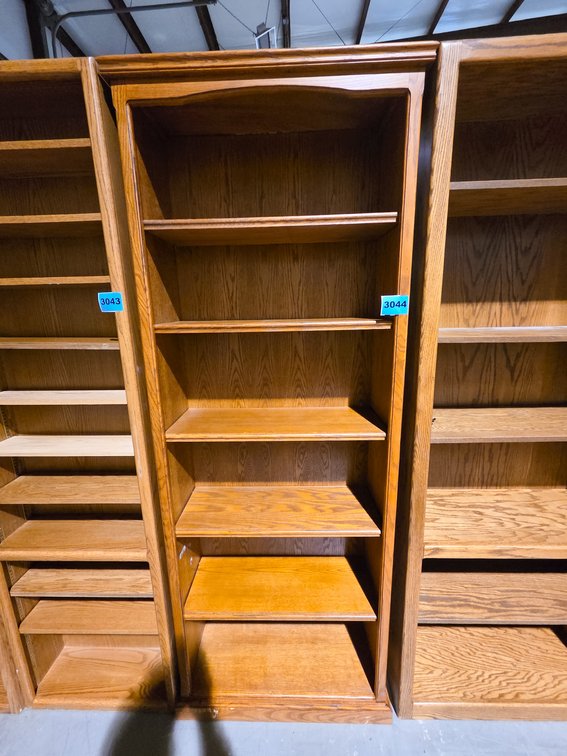 Tall Oak Bookshelf