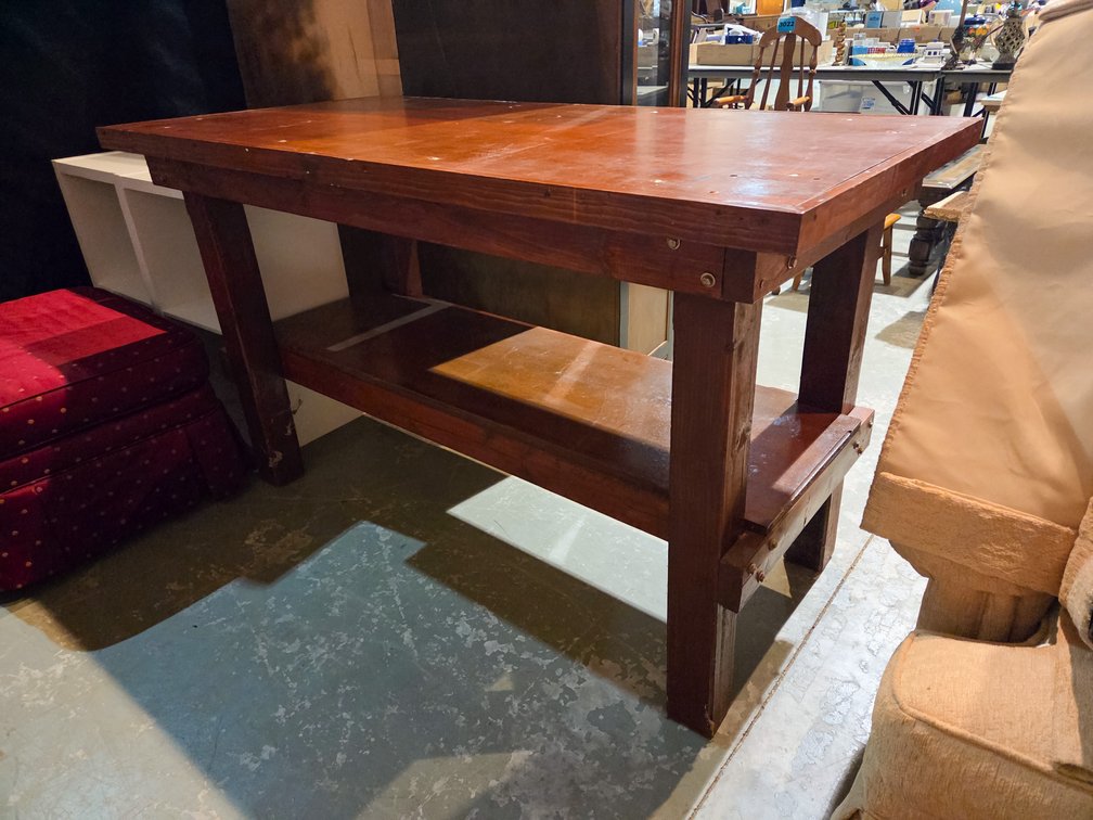 Vintage Carpenters Workbench