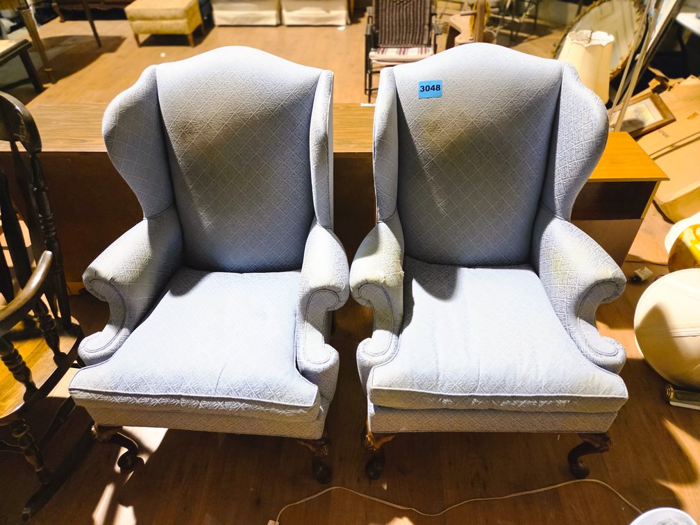 Henredon Wingback Chairs
