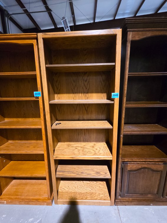 Tall Oak Bookshelf