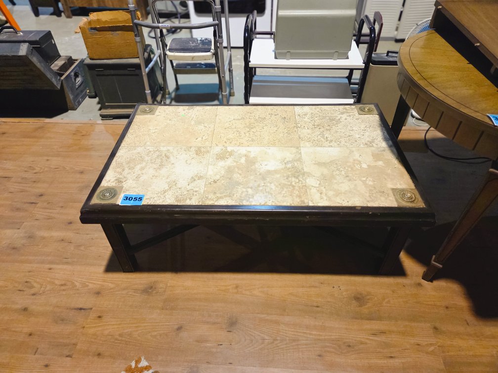 Coffee Table With Tile Top