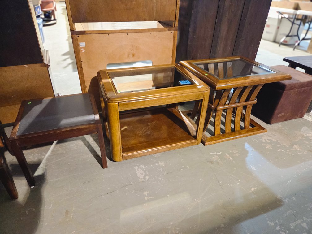 Misc End Tables and Ottoman