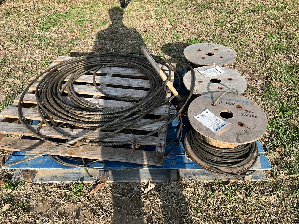 Pallet Of Wireline Cable