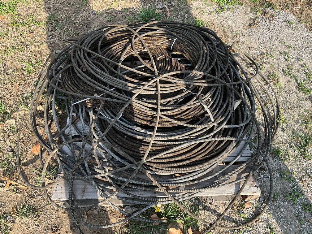 Pallet Of Wireline Cable