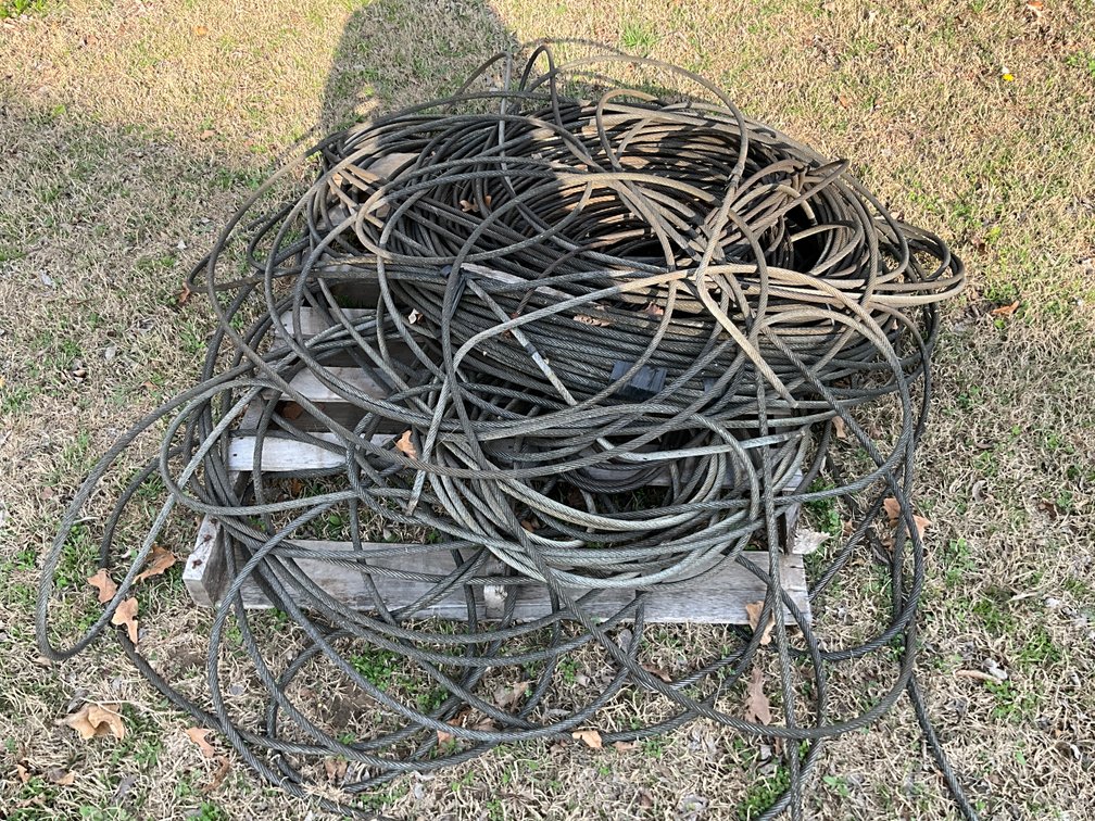 Pallet Of Wireline Cable
