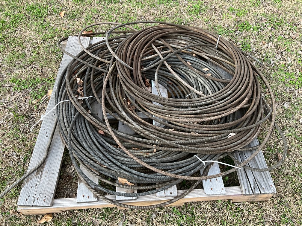 Pallet Of Wireline Cable
