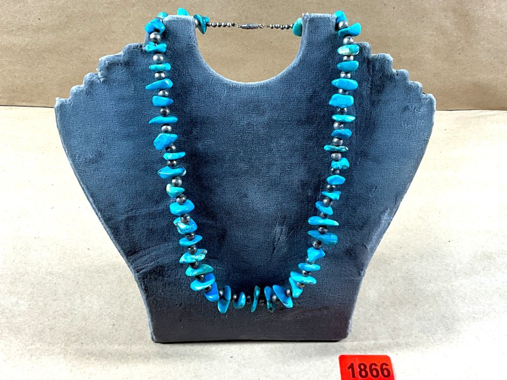 Turquoise Stone Necklace