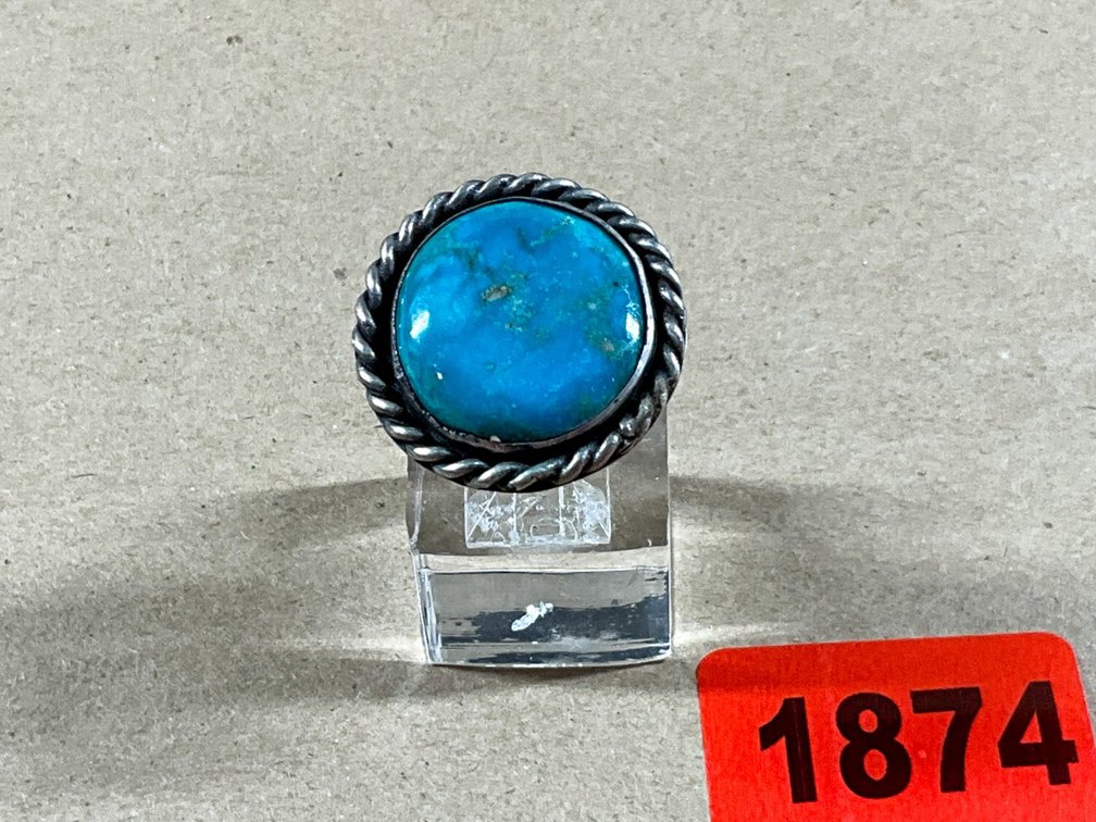 Sterling Silver Turquoise Ring