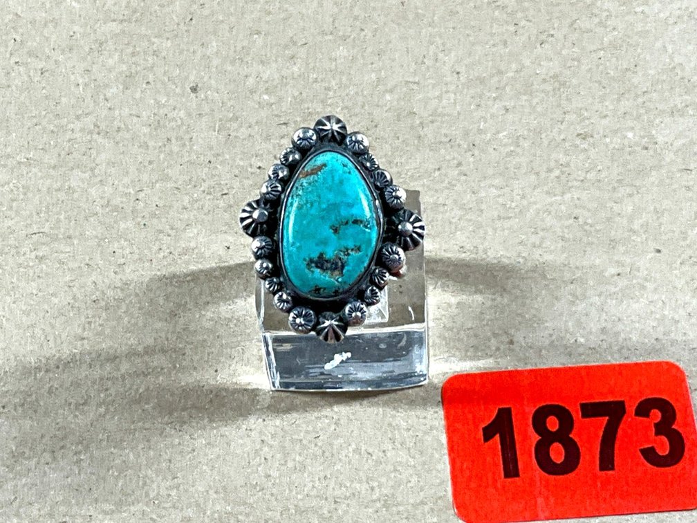Sterling Silver Turquoise Ring