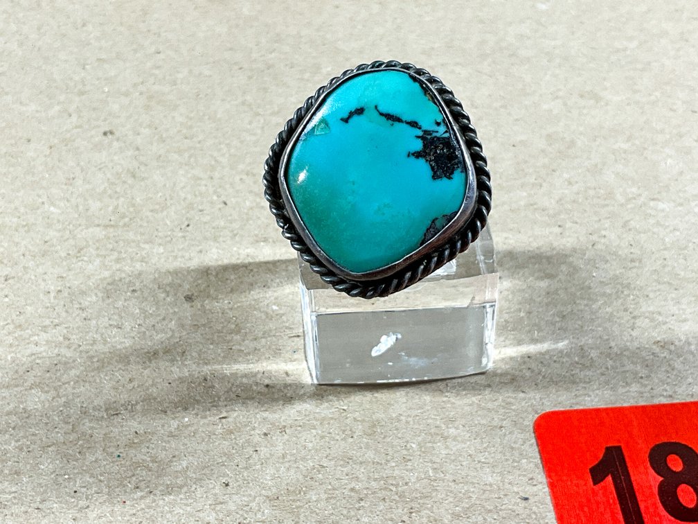 Silver Turquoise Ring