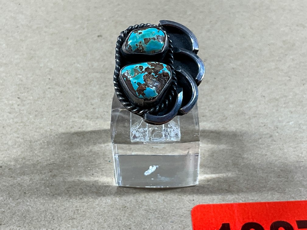 Vintage Navajo Turquoise Ring