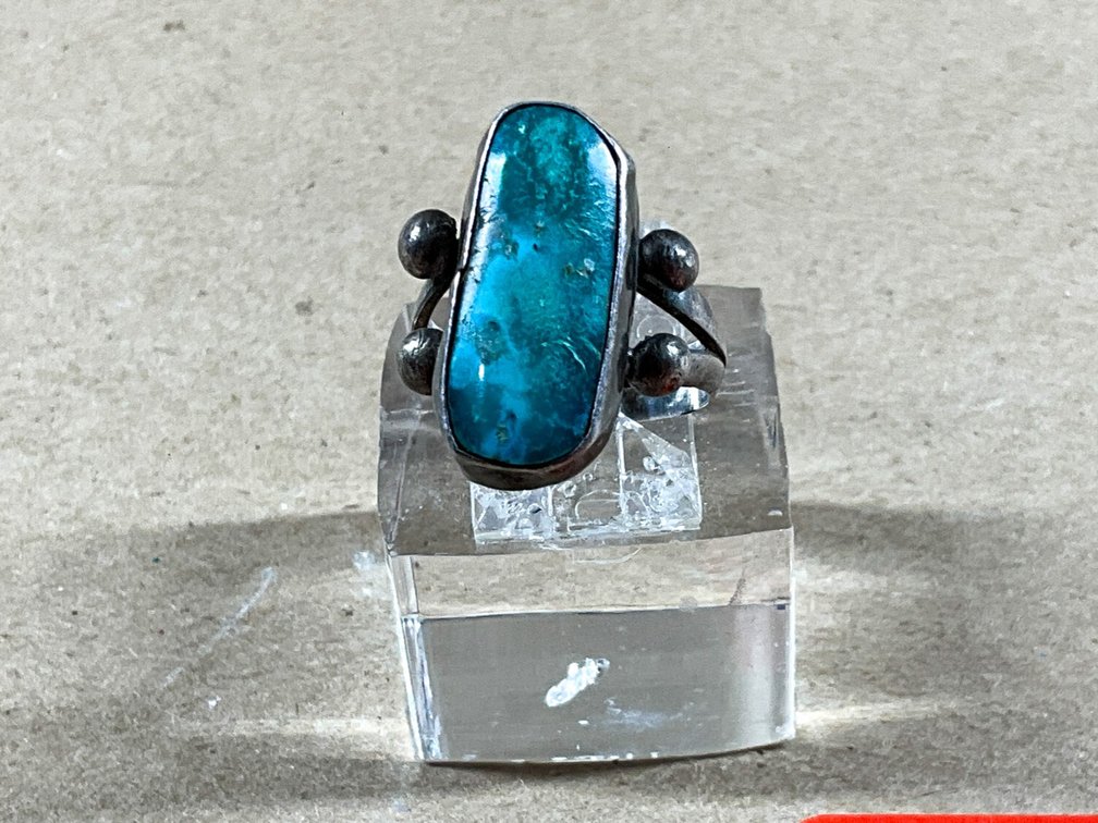 Sterling Silver Turquoise Rink
