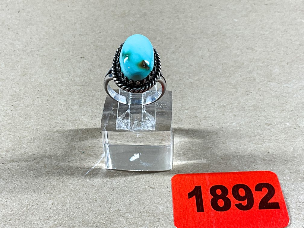 Sterling Silver Turquoise Ring