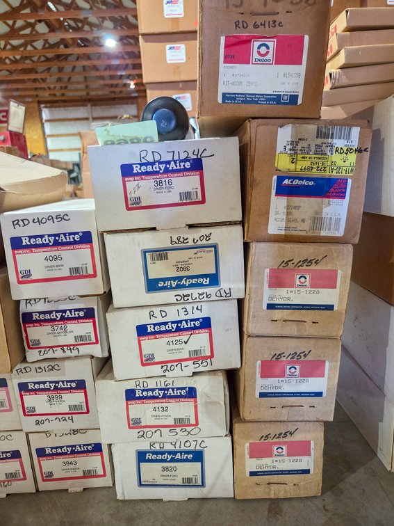 27 Asstd Driers & Accumulators-Ready Air, AC Delco, Etc
