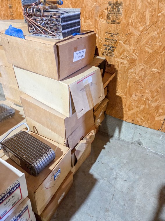 12 Asstd Evaporators-Jet Air, Air Quip, Etc.