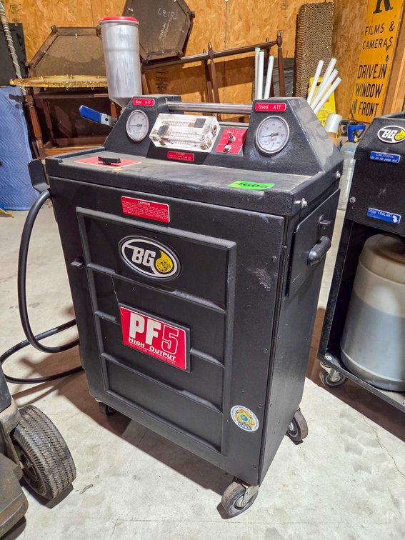 BG Power Flush and Fluid Exchange System
