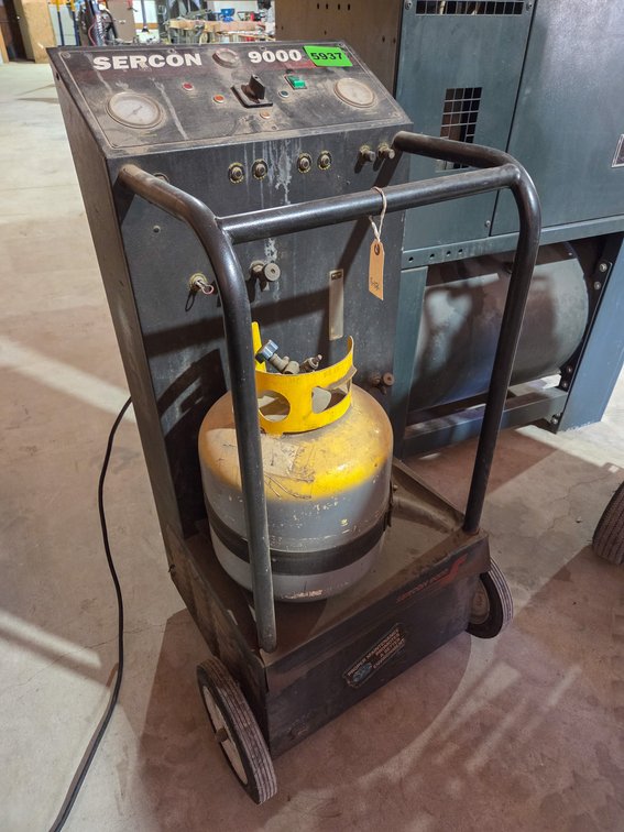 Sercon #9000 Recycle, Recovery and Flush Unit-Powers Up