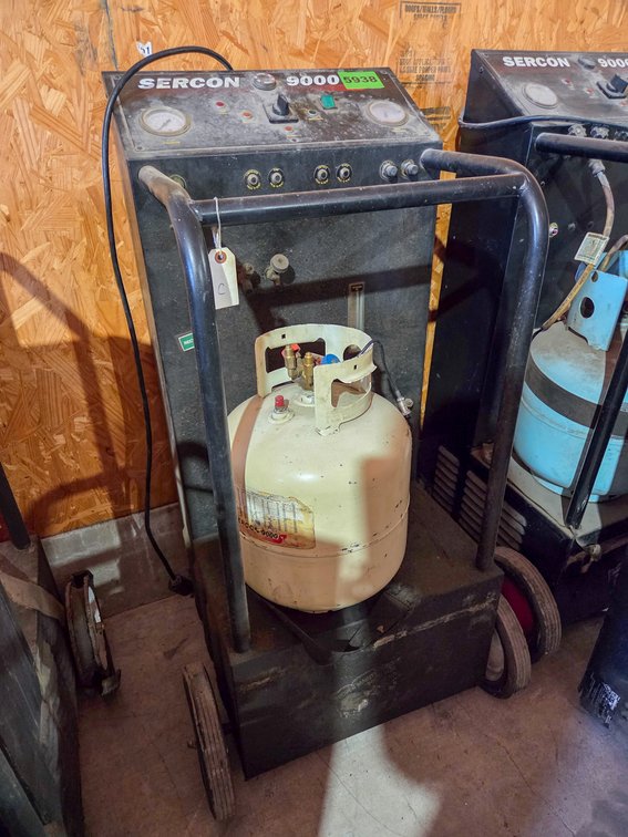 Sercon #9000 Recycle, Recovery and Flush Unit-Powers Up