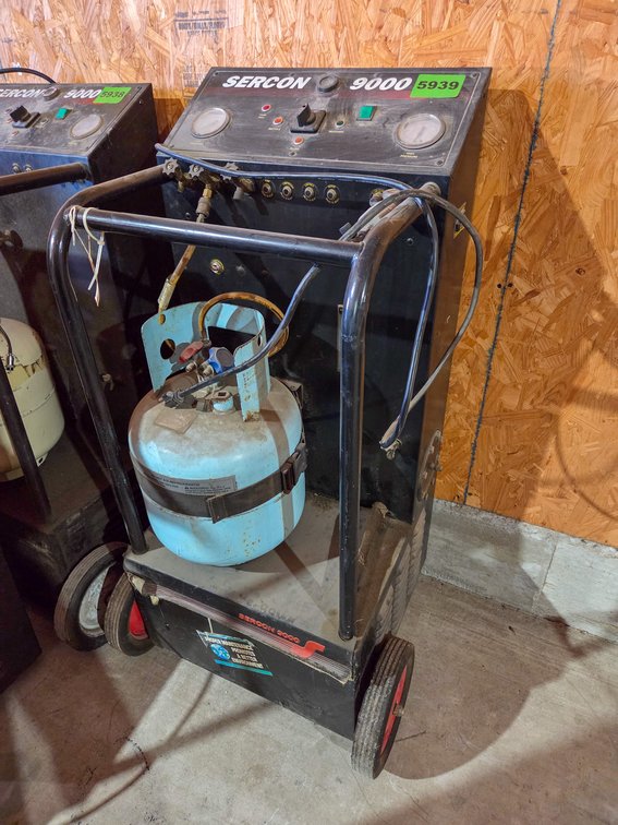 Sercon #9000 Recycle, Recovery and Flush Unit-Powers Up