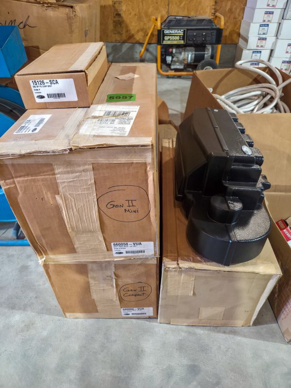 3 Gen II Mini/Compact Mock Up Units by Vintage Air 680000-VUA, 660050 & 610050