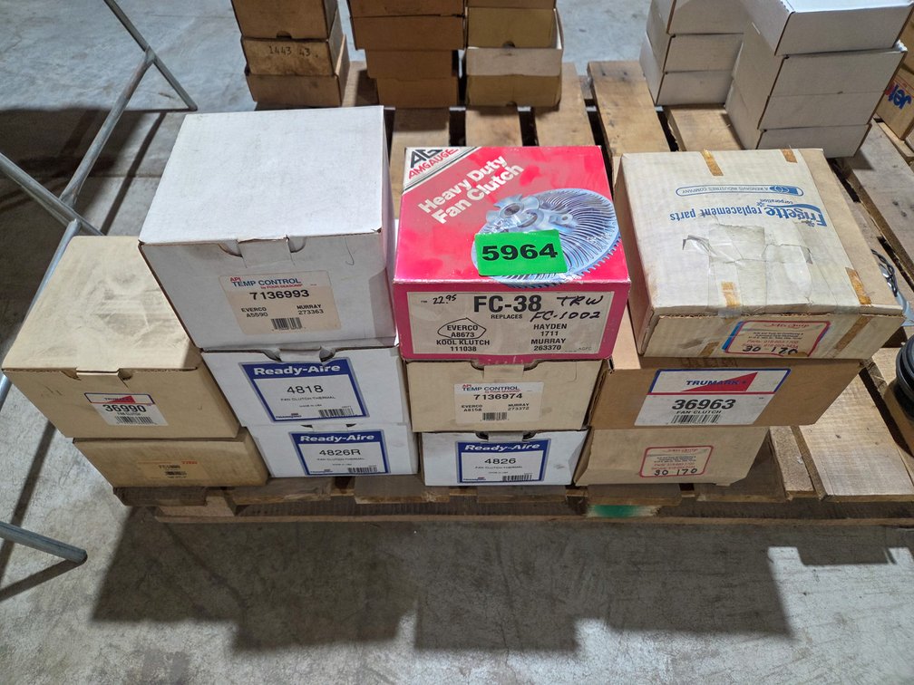 11 Asstd Fan Clutches Thermal Ready Air Etc.