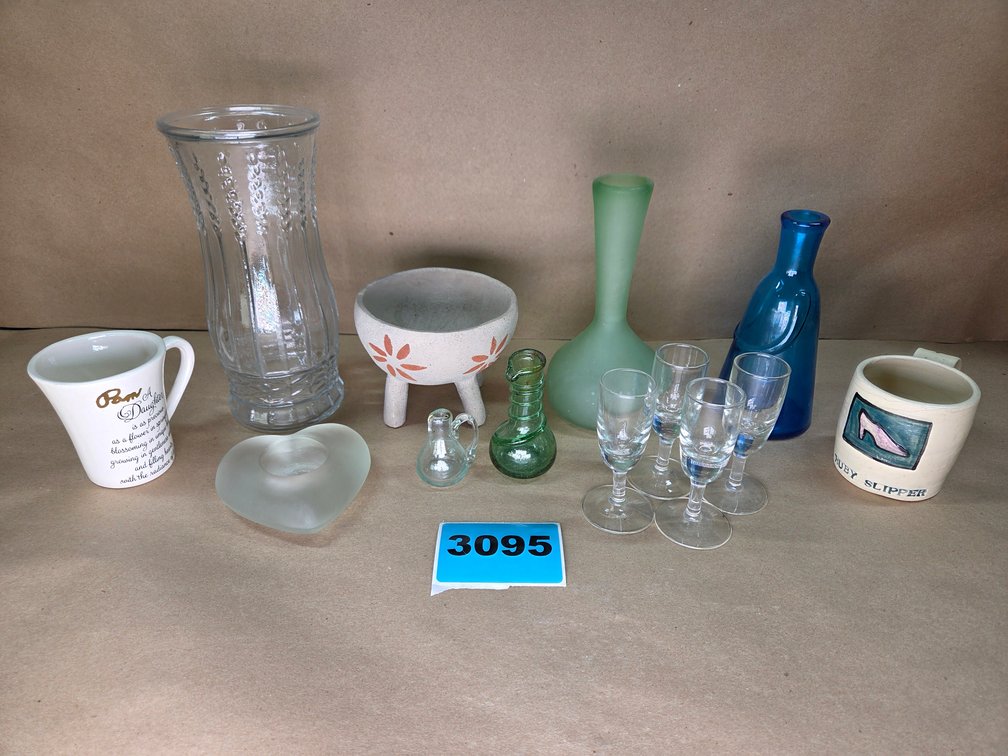 Misc Glassware From Japan, Italy, Sweden, & The US