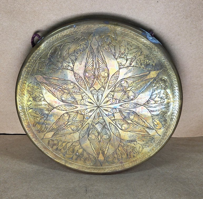 Wall Hanging Plate Believed To Be From Moroccan/Egyptian