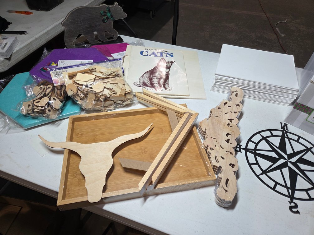 Arts & Crafts Bundle, Scentsy Warmers, and Decorative Wall Accents