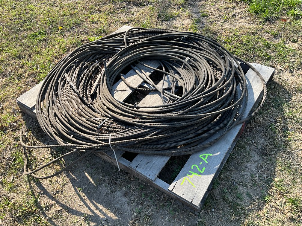 Pallet Of Wireline Cable