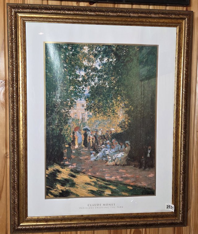 2 Pieces Of Wall Art Claude Monet