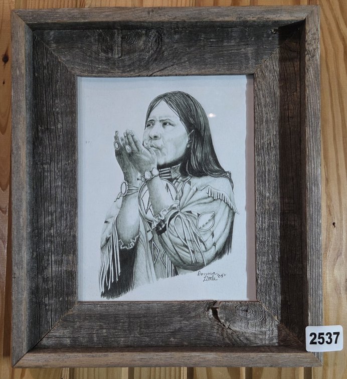 2 Pices Of Native American Art
