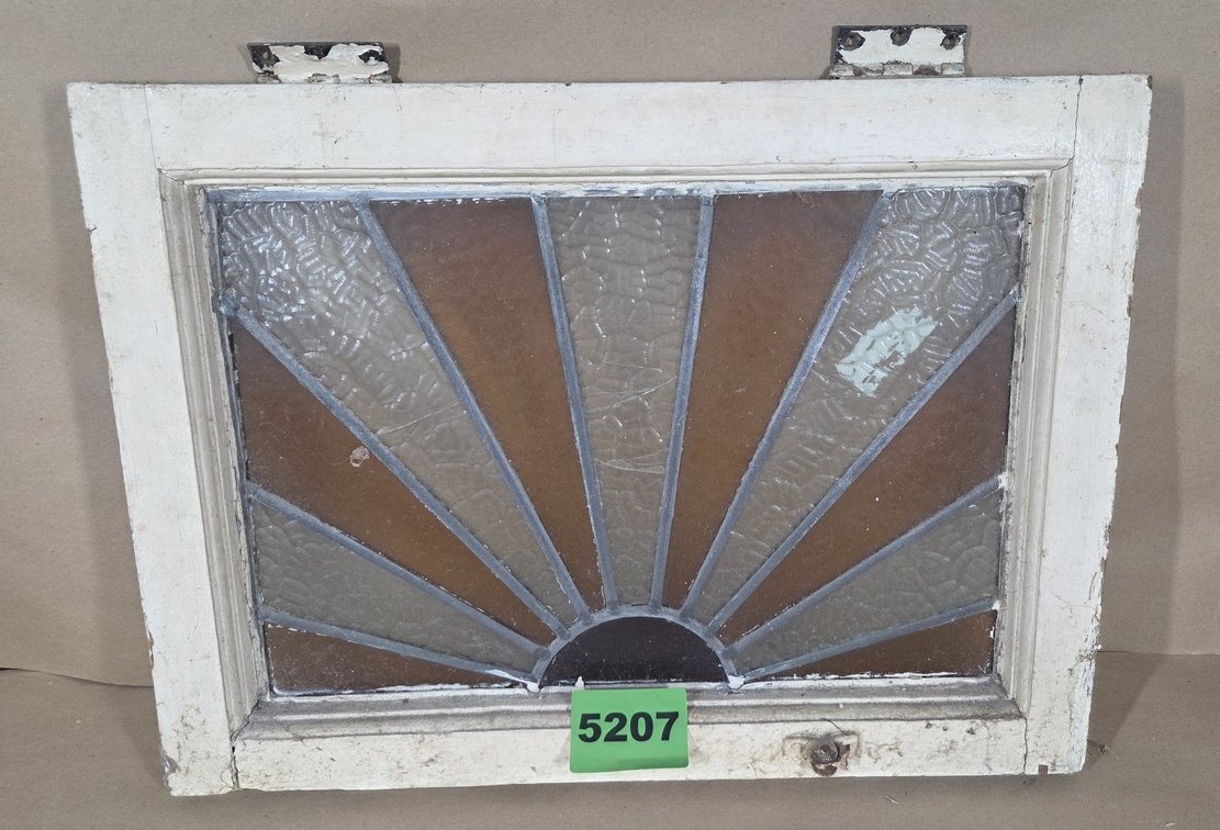 Vintage Stained Glass Window