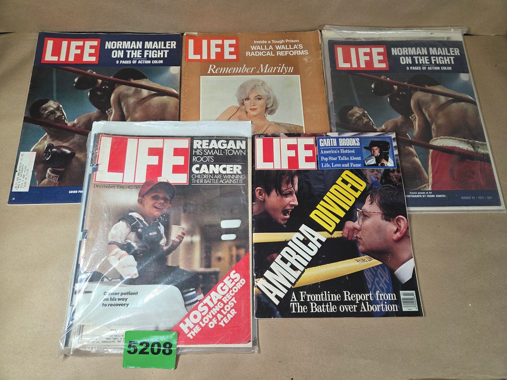 Vintage Life Magazines