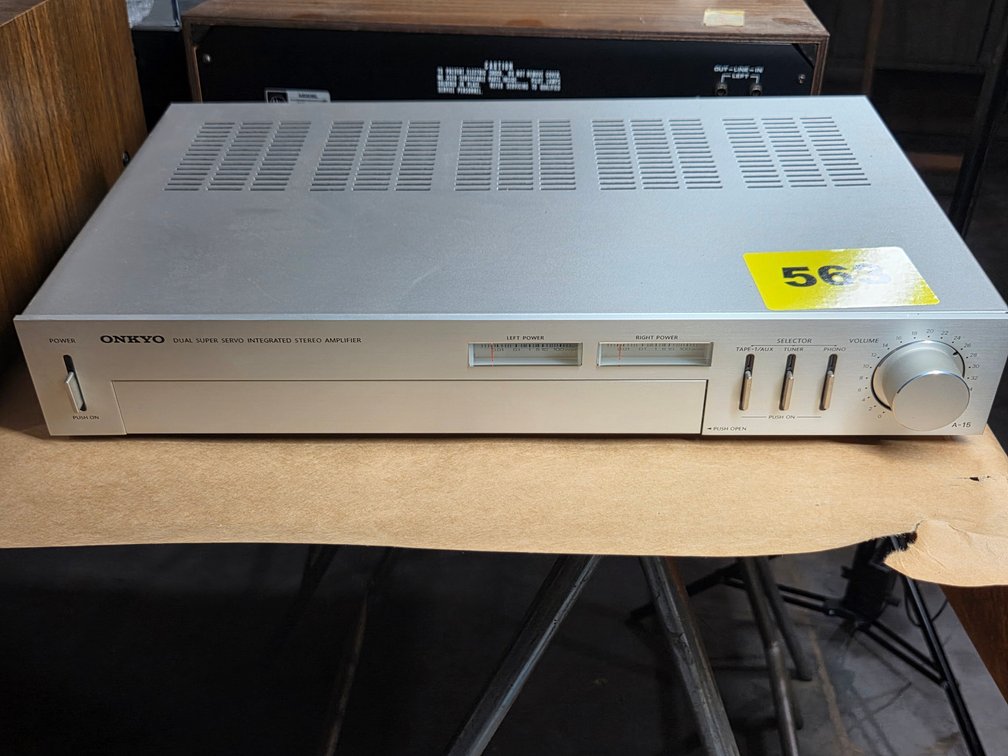 Onkyo Dual Super Servo Integrated Stereo Amplifier M/N A-15