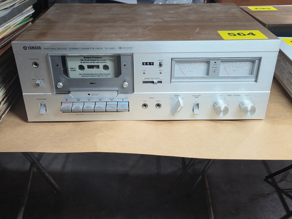 Yamaha Stereo Cassette Deck M/N TC-520