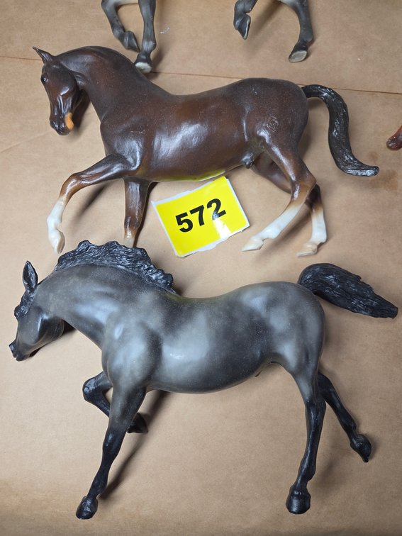 Four Assorted Breyer Horses