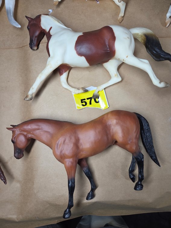 Four Assorted Breyer Horses