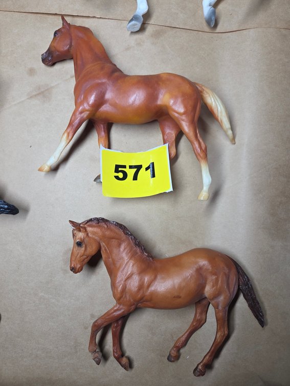 Four Assorted Breyer Horses