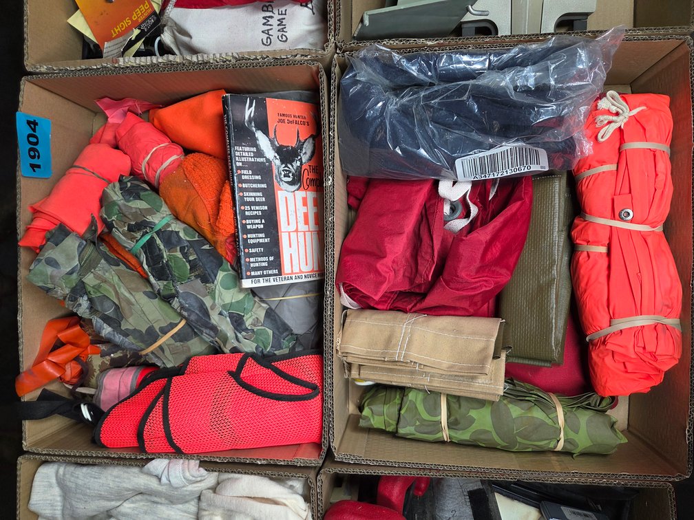 2 Bxs. Asst. Deer Hunting Vest, Rain Coats