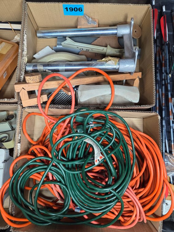 2 Bxs. Ext. Cords, Asst. Guides For Wood