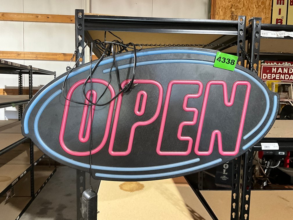 Electric Open Sign (Works)
