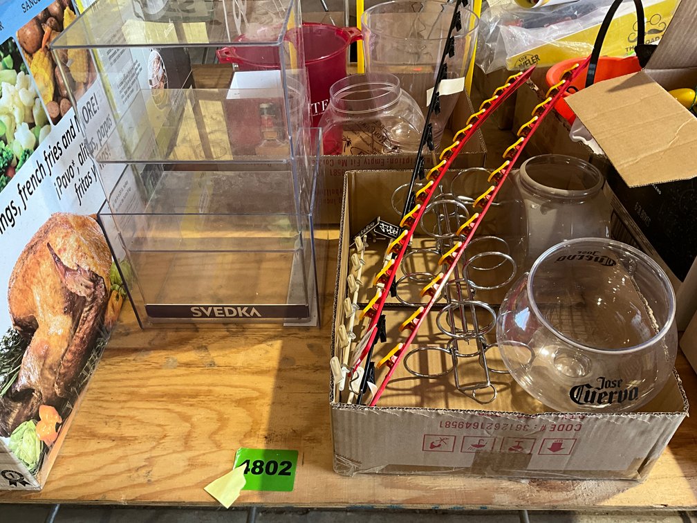 2 Bxs. Containers For Sm. Bottles
