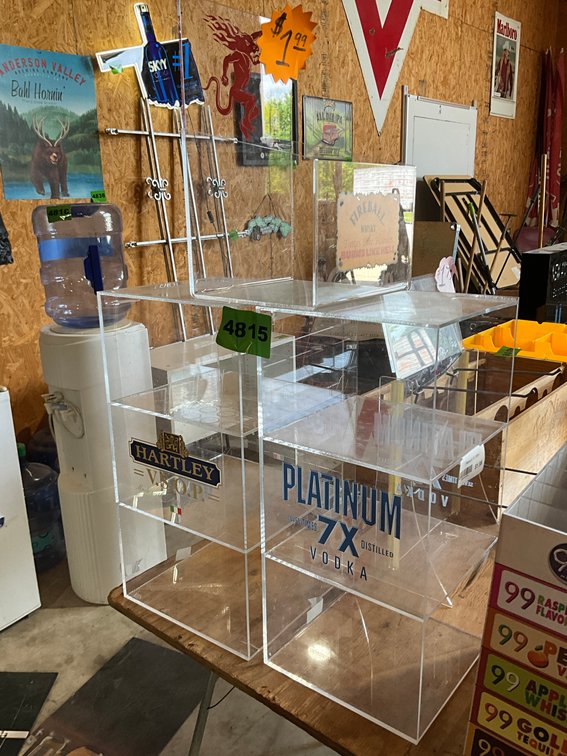 Plastic Shelves For Sm. Bottles, 4 Pcs.