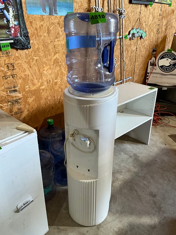 Crystal Mountain Dispenser W/ 5 Bottles
