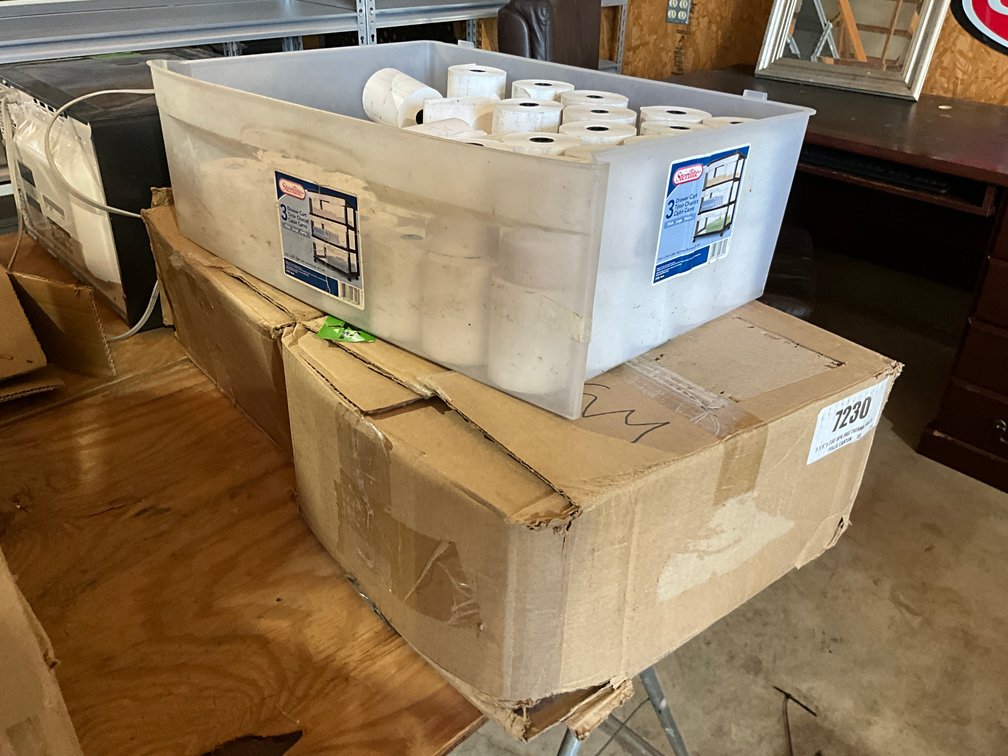 3 Bxs. 3-1/8" X 230' BPA Free Thermal Rolls (Receipt Tape)