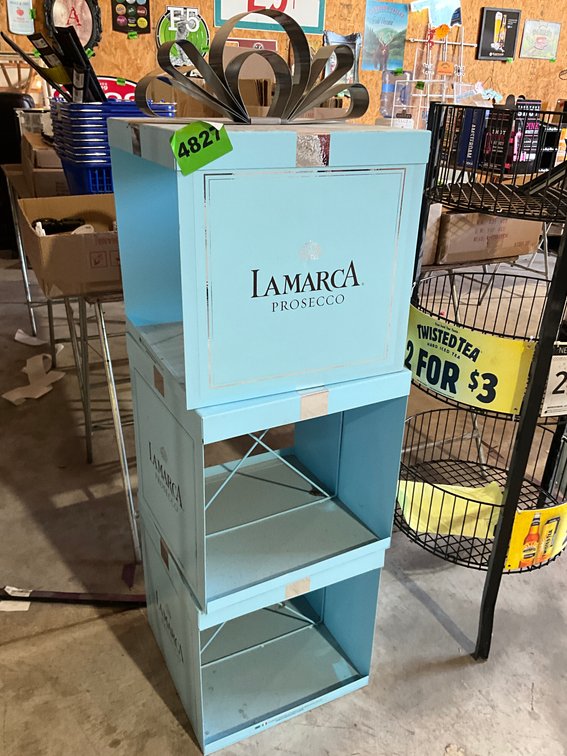 15" X 15" X 15" Metal Boxes For Racks